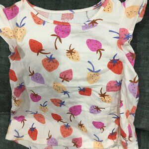 cute short sleeve top for girls size 2t